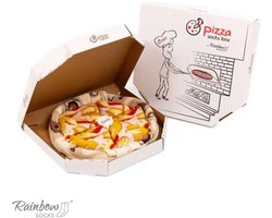 Rainbow Socks - Skarpetki Pizza - Hawaiiaans - EU 47-50 - Katoen