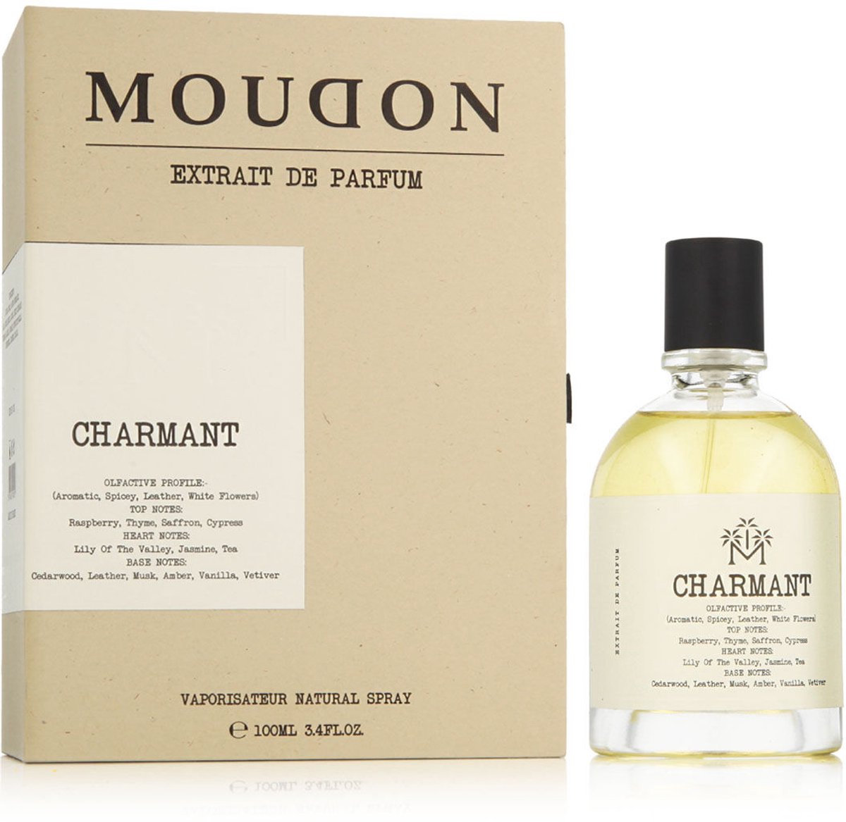 Uniseks Parfum Moudon Charmant 100 ml