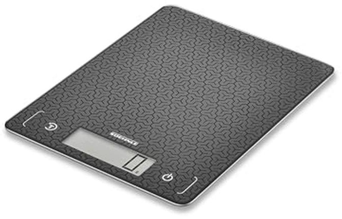 Digitale Keukenweegschaal met Mozaïek Design - Tot 10kg Capaciteit en Tarrafunctie