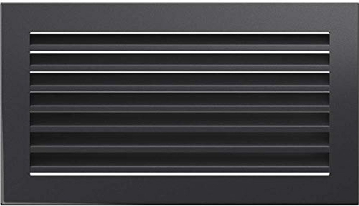 Ventilatiekap 17x30 cm grafiet - Perfect voor optimale luchtcirculatie