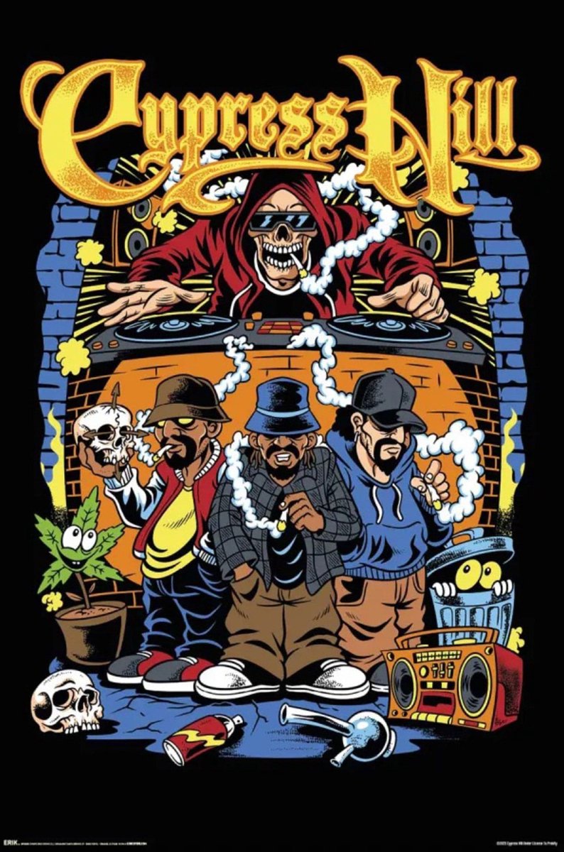 Grupo Erik Poster Cypress Hill 150/gsm Glossy Paper 61x91,5 cm Divers