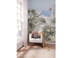 Fotobehang Côte d'Azur - Zee en Vakantie Sfeer voor Woonkamer en Slaapkamer - 200 x 250 cm