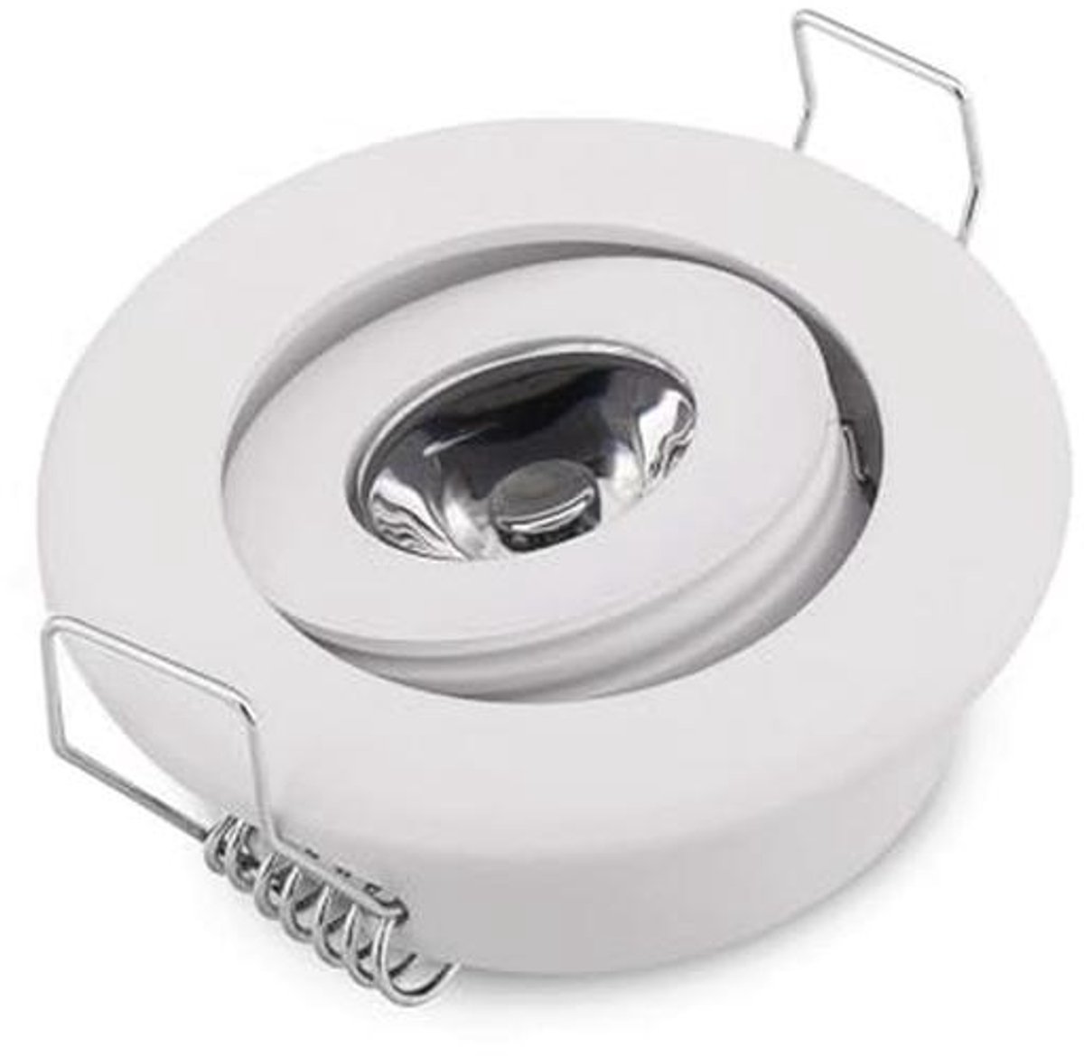 LED Plafondlamp 3W 40-45mm - Heldere Wit 6000K, Ideaal voor Kasten