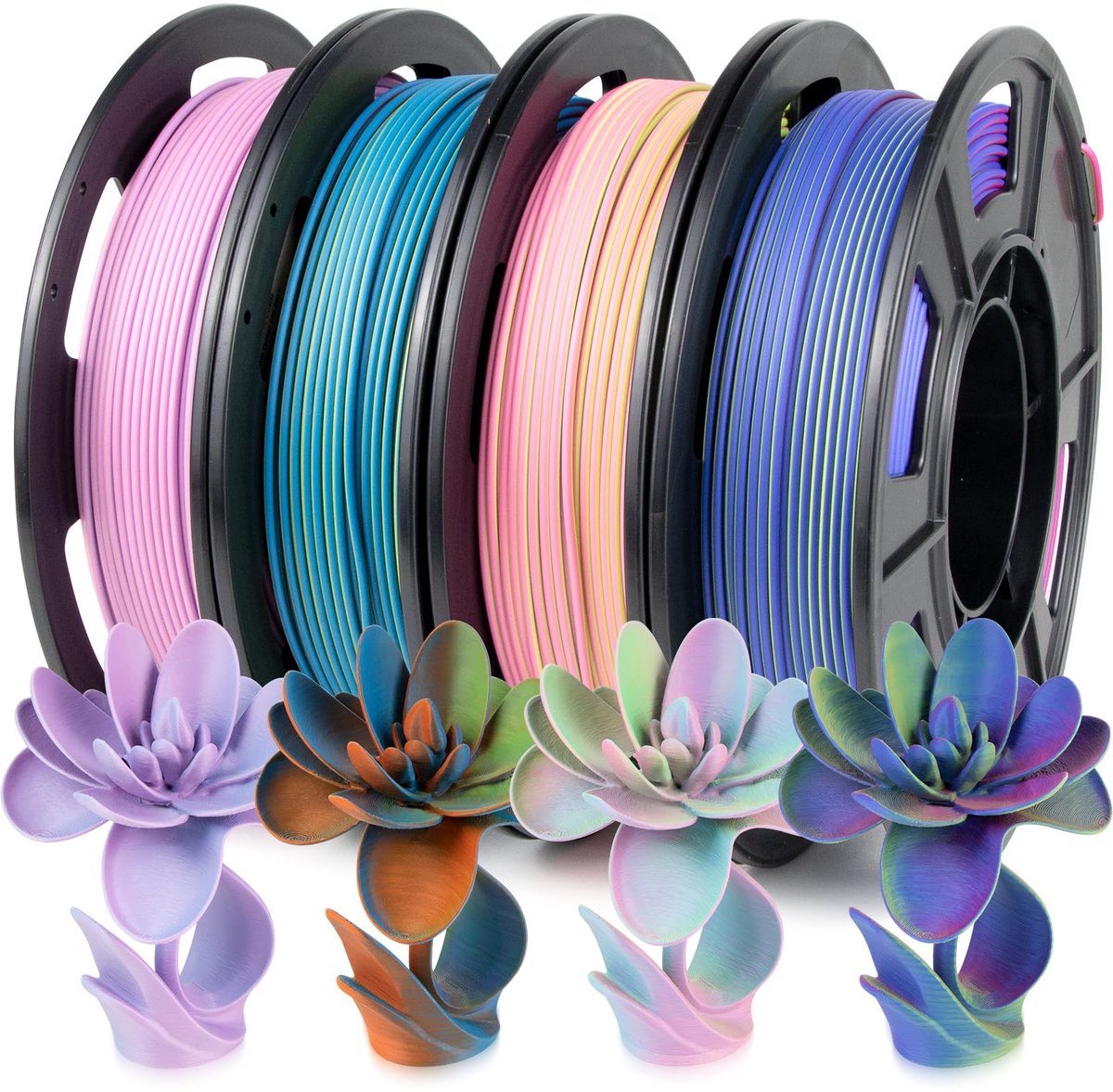 IMPERATORIS® PLA 3D Printer Filament - Printfilament - Eenvoudig Printen - 1.58 Kg - veelkleurig