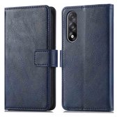 Étui imoshion - Compatible avec OnePlus Nord 5 - Bookcase de Luxe - Dark Blue