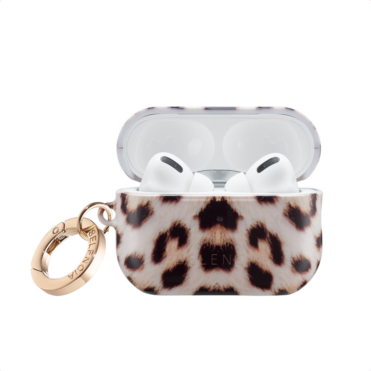 Selencia Case - Hoesje geschikt voor AirPods Pro 2 / Pro 2 (2022) - Wild Leo