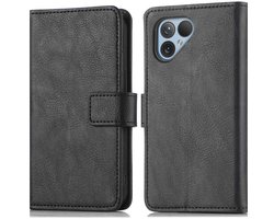Étui Fairphone 5 avec porte-cartes - Bookcase de Luxe iMoshion - Zwart