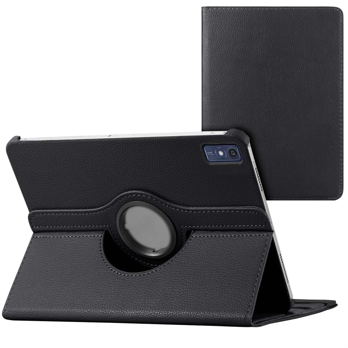 imoshion Tablet Hoes - Geschikt voor Lenovo Tab M10 5G - 360° Draaibare Bookcase - Zwart
