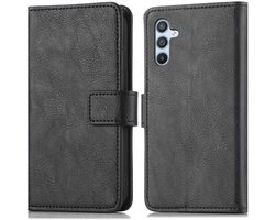 imoshion Hoesje - Geschikt voor Samsung Galaxy A34 (5G) - Luxe Bookcase - Zwart