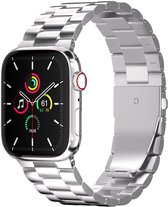Apple Watch Band Series 1 / 2 / 3 / 4 / 5 / 6 / 7 / 8 / SE - Bracelet 38 / 40 / 41 mm - Bracelet en acier iMoshion - Argent