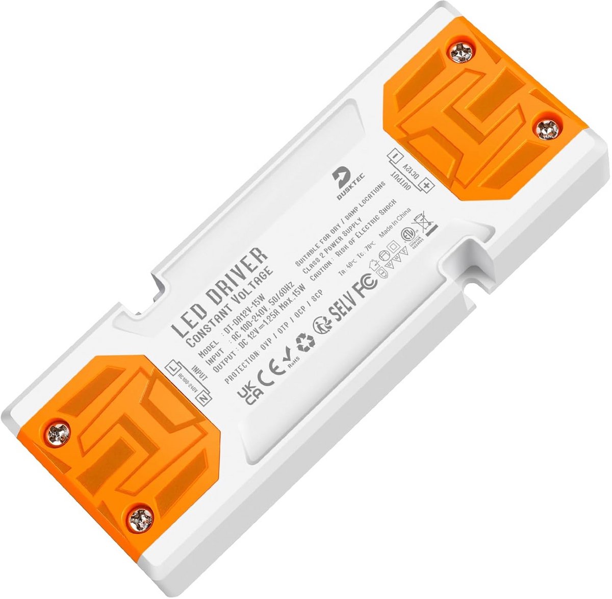 LED Transformator 12V 1-15W voor Laagspanningsverlichting