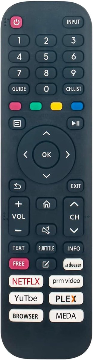 Vervangende Afstandsbediening voor Smart TV