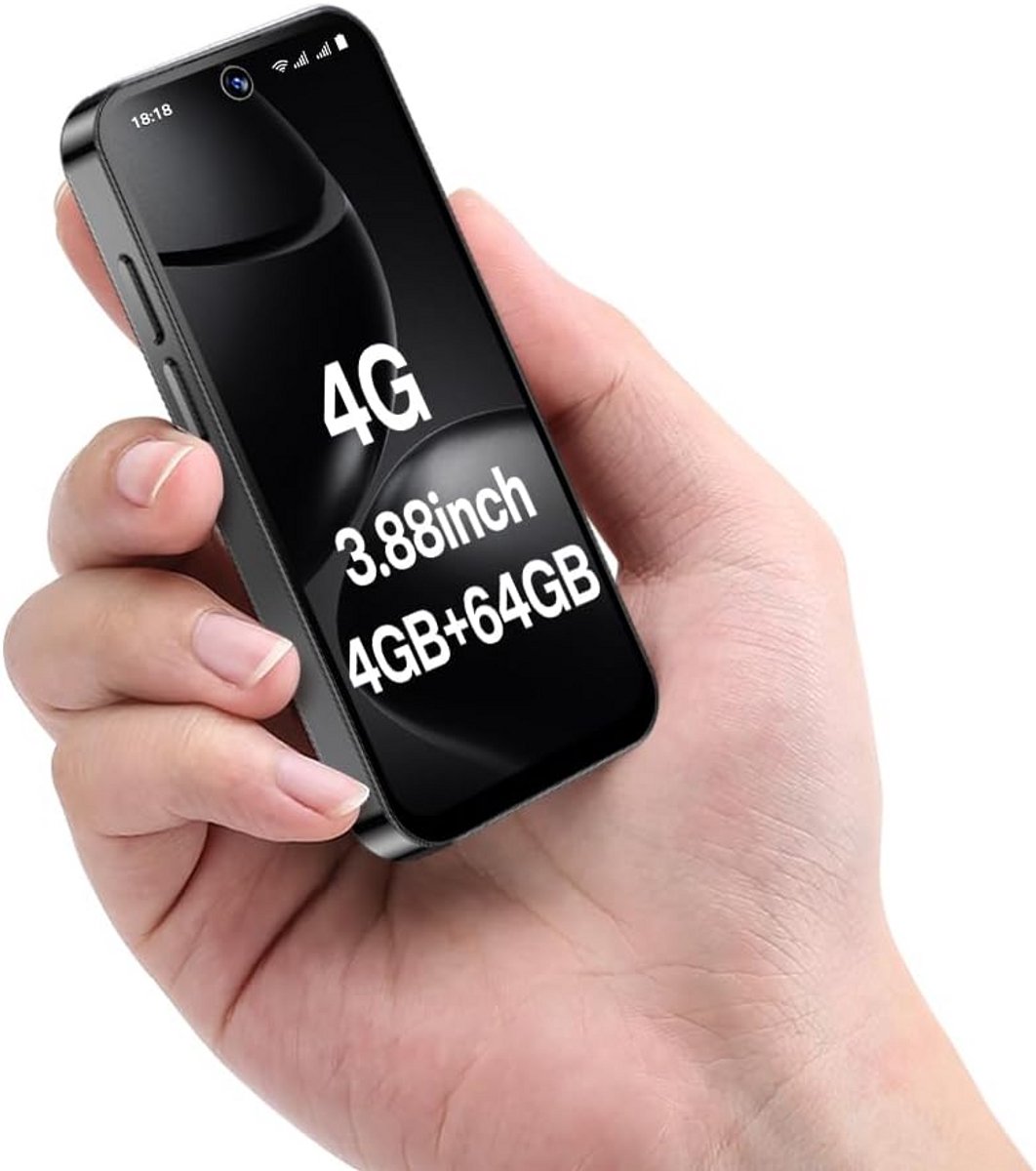 Compacte 4G Mini Smartphone Ontgrendeld Android HD-scherm Dual SIM