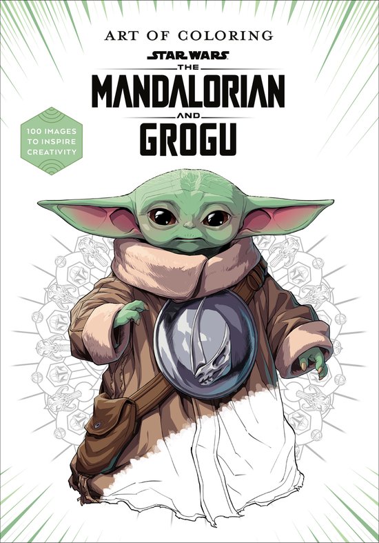 Art of Coloring- Art of Coloring: Star Wars: The Mandalorian ... - cover