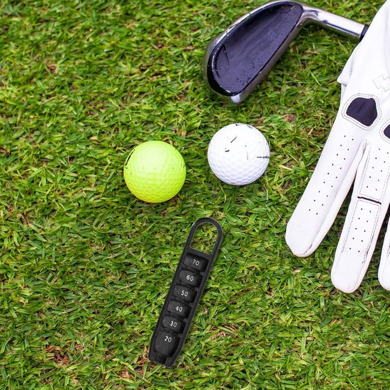 Allecta - Golf Tee Hoogte Aanpasser voor Consistente Swings en Precisie met Kunststof Meetinstrument - 6 Hoogtes van Allecta — afbeelding 5
