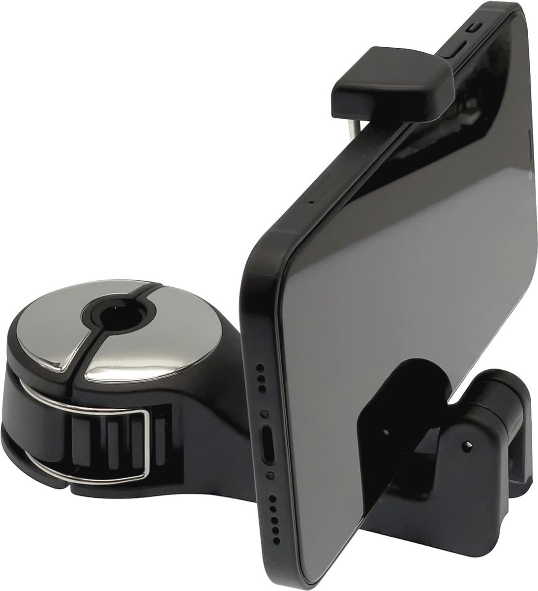 Universele Multifunctionele Auto Achterbank Hoofdsteun Mobiele Telefoon Houder en Tas Hanger - Set van 2