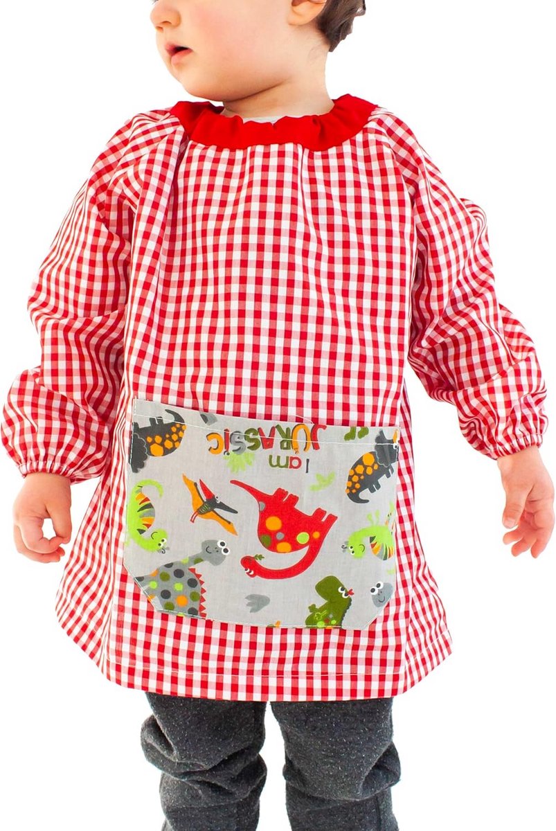 Kindergarderobe zonder knopen - Rood - Makkelijk te dragen