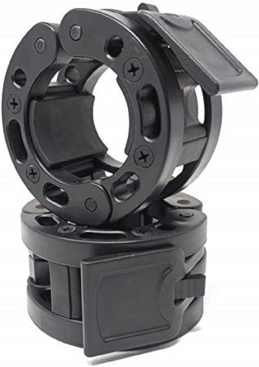Olympische Barbell Klemmen - Quick Release Locking Gewichtsclips voor 2 Inch Barbell