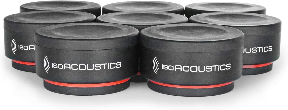Akoestische isolatoren voor audio (8 stuks)