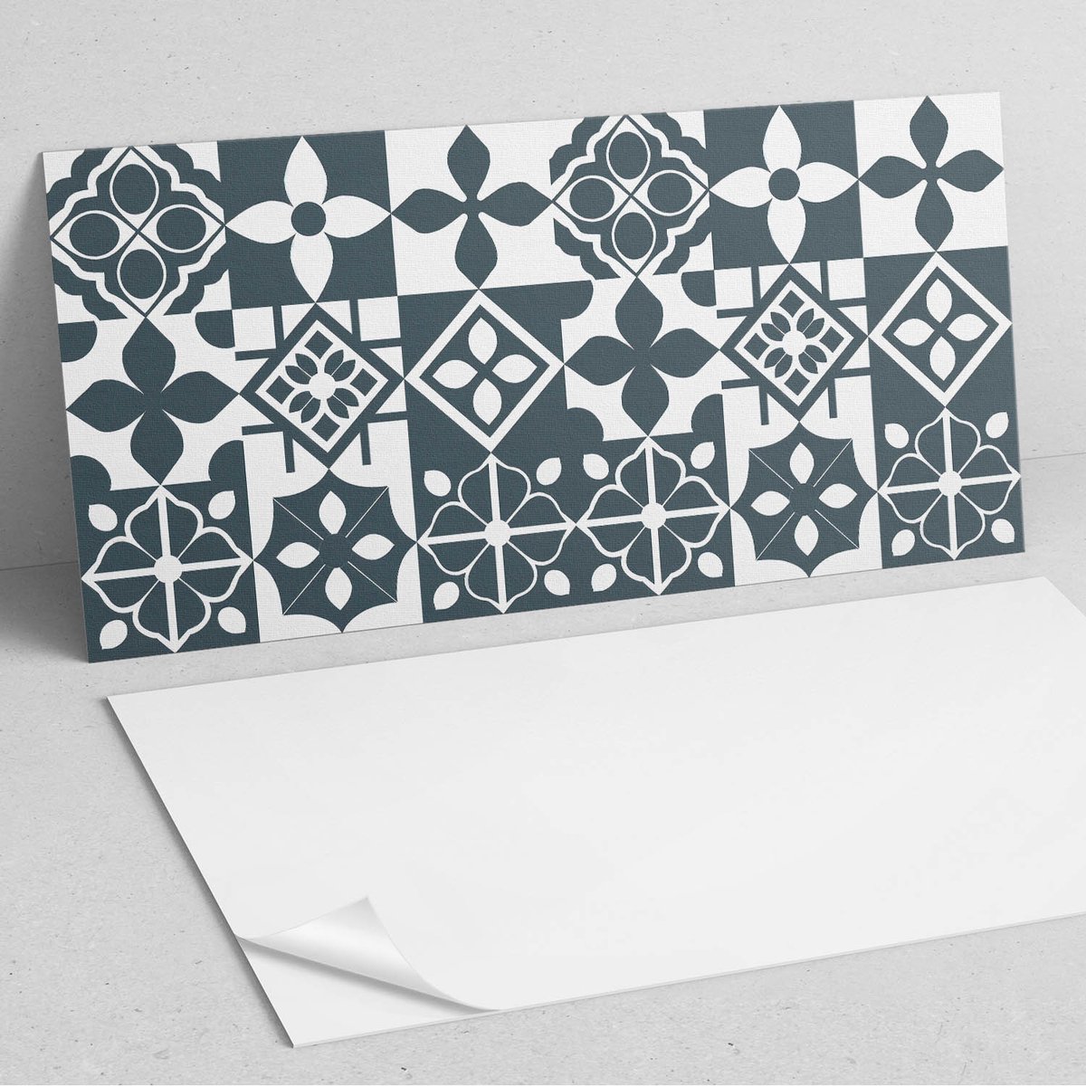 Coloray Wandpanelen Zelfklevend - Geometrische patronen in tegels PVC Wandpaneel - 100 cm