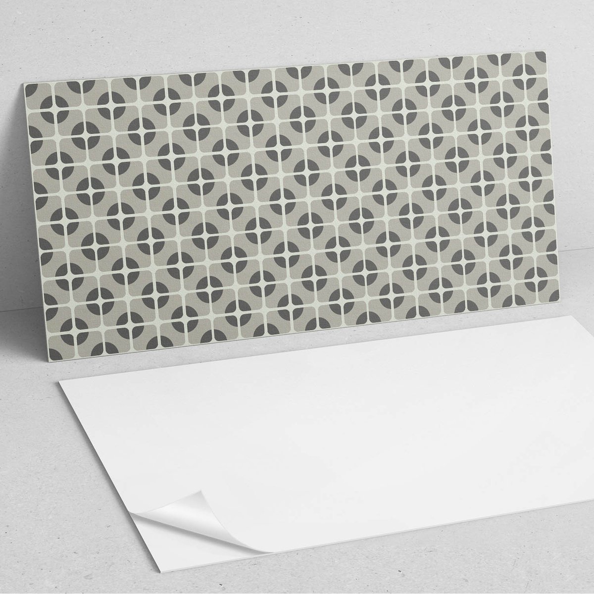 Coloray Wandpanelen Zelfklevend - Geometrisch tegelpatroon PVC Wandpanelen - 120 cm x 60 c