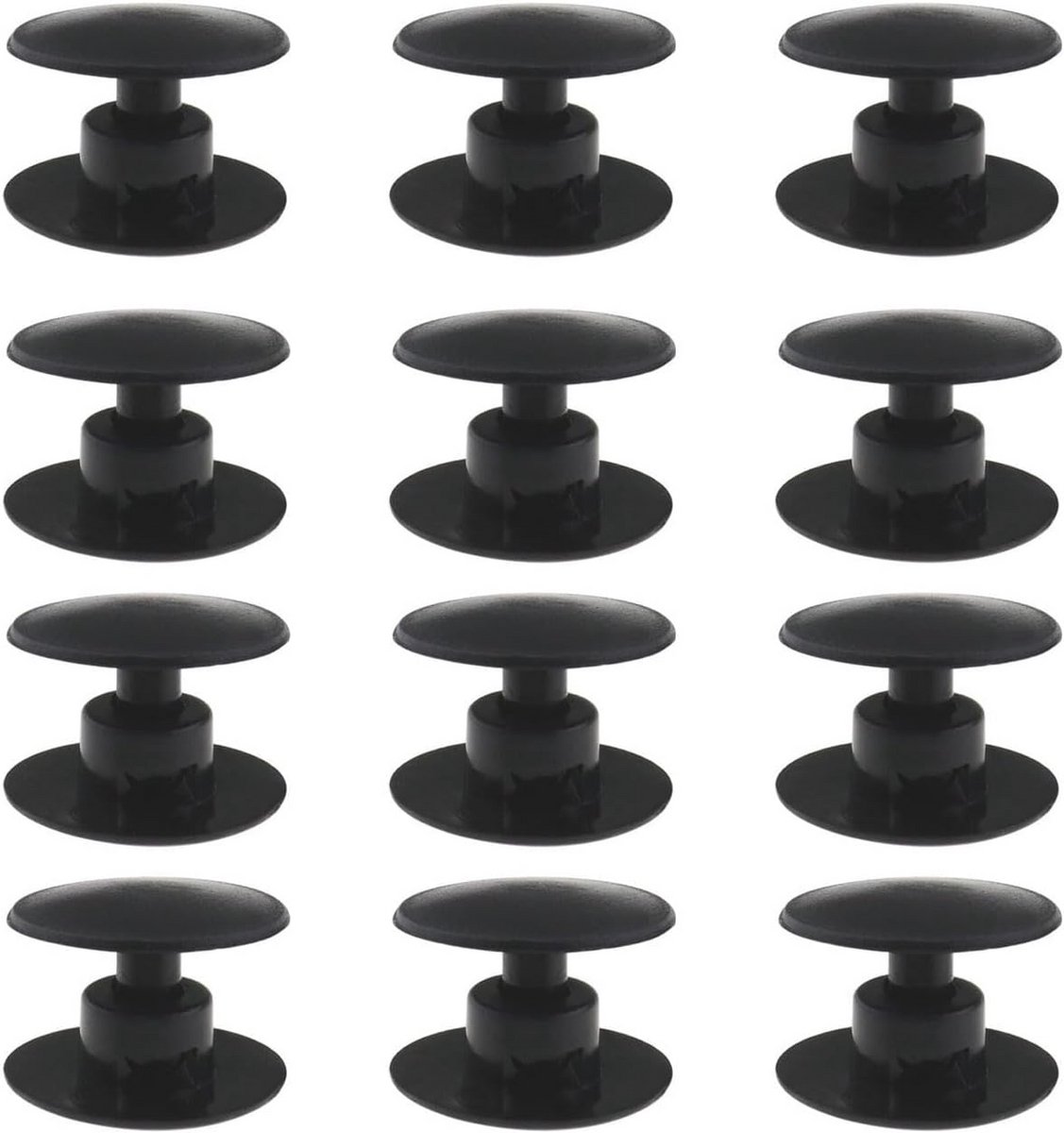 Klinknagels voor Schoenreparatie en Decoratie - 12 Stuks 15,5 mm en 15 mm Spijkers