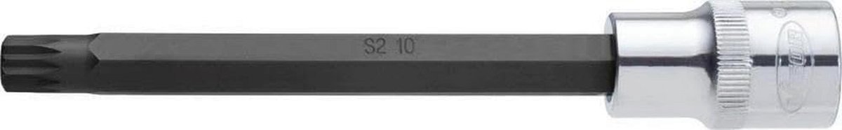 Schroevendraaier Inzetstuk 10 mm | Totale Lengte 140 mm | 1/2 inch | Handgereedschap