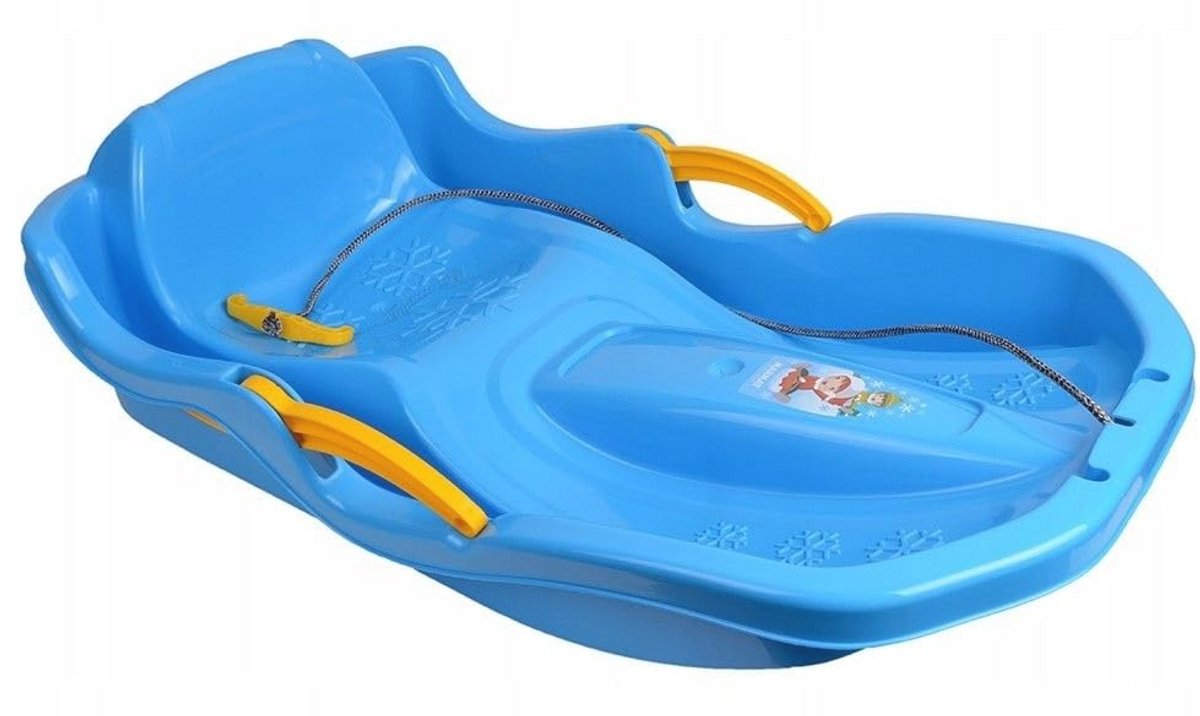 Speed BOB kinderslee met rugleuning en rem blauw