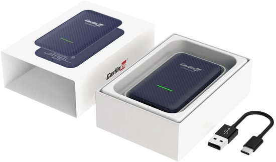 CarlinKit Draadloze Android Auto Adapter, Directe Stekker, Eenvoudige Installatie, Directe Aansluiting, Voor OWM Bedrade Android Auto Auto Auto's, Alleen Voor Android-telefoons
