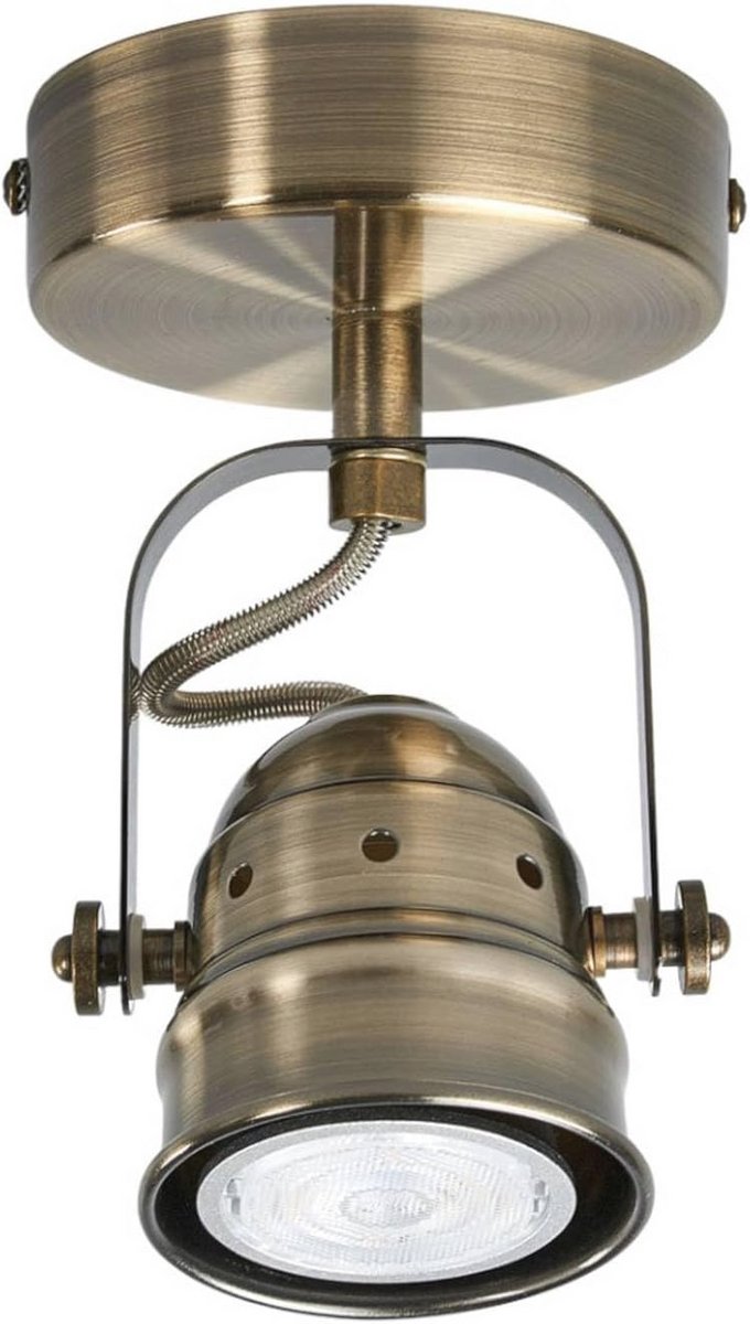 Antieke bronzen wandlamp voor woonkamer en eetkamer - stijlvolle muurlamp en wandverlichting