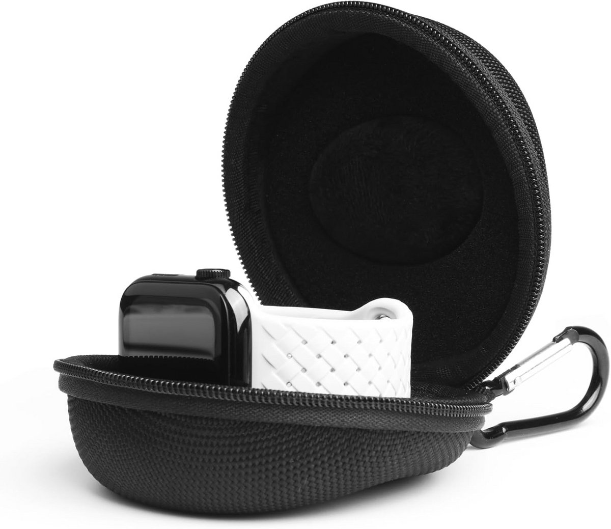 Draagbare horloge- en juwelenopbergdoos - waterdicht en valbestendig, met karabijnhaak