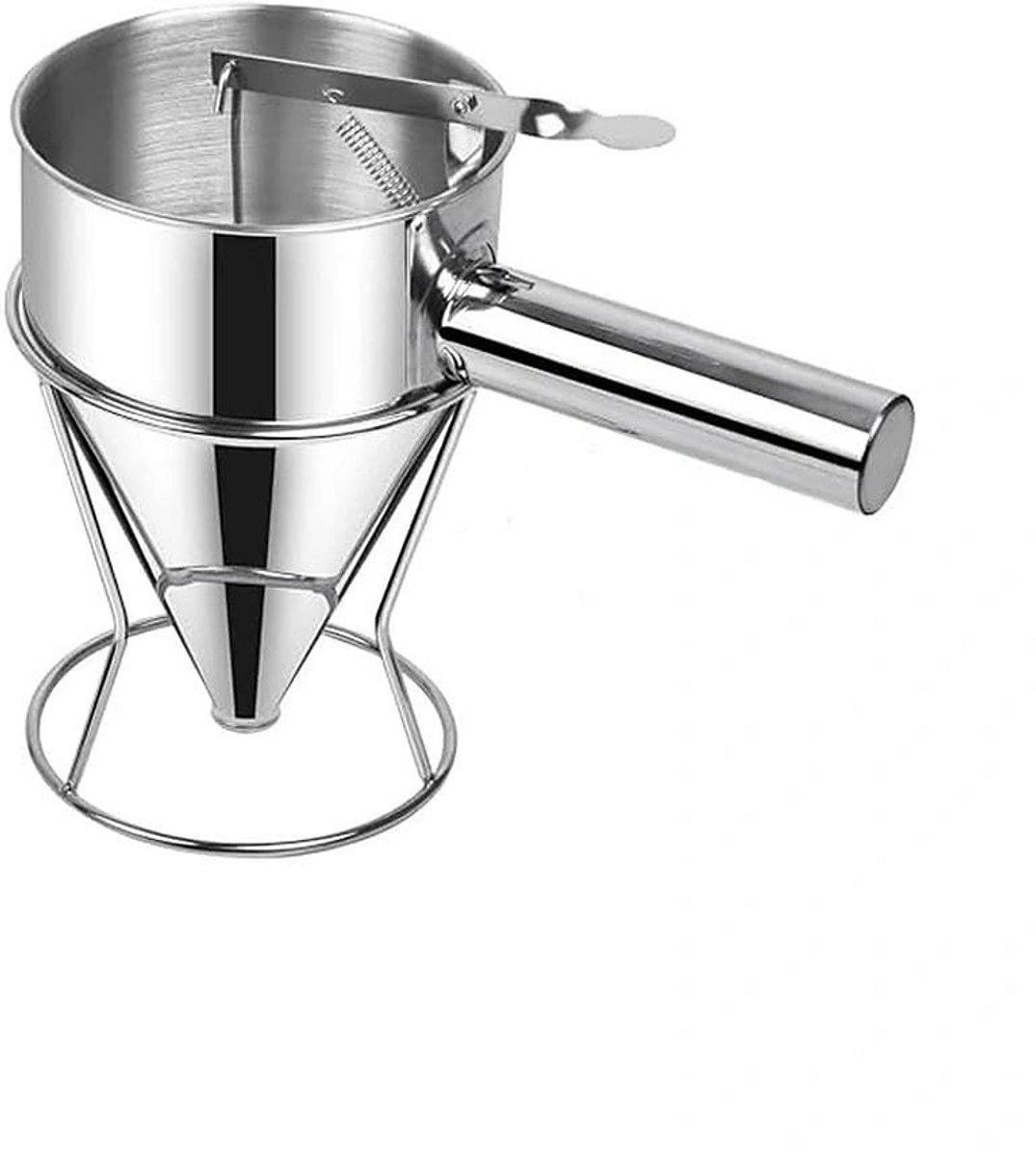 Pannenkoekbeslag Dispenser met Standaard - Ideaal Bakgereedschap voor Taarten, Cupcakes en Wafels