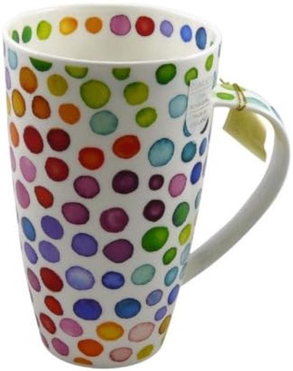 Grote Koffiemok Fijne Porselein 600ml Vaatwasmachinebestendig