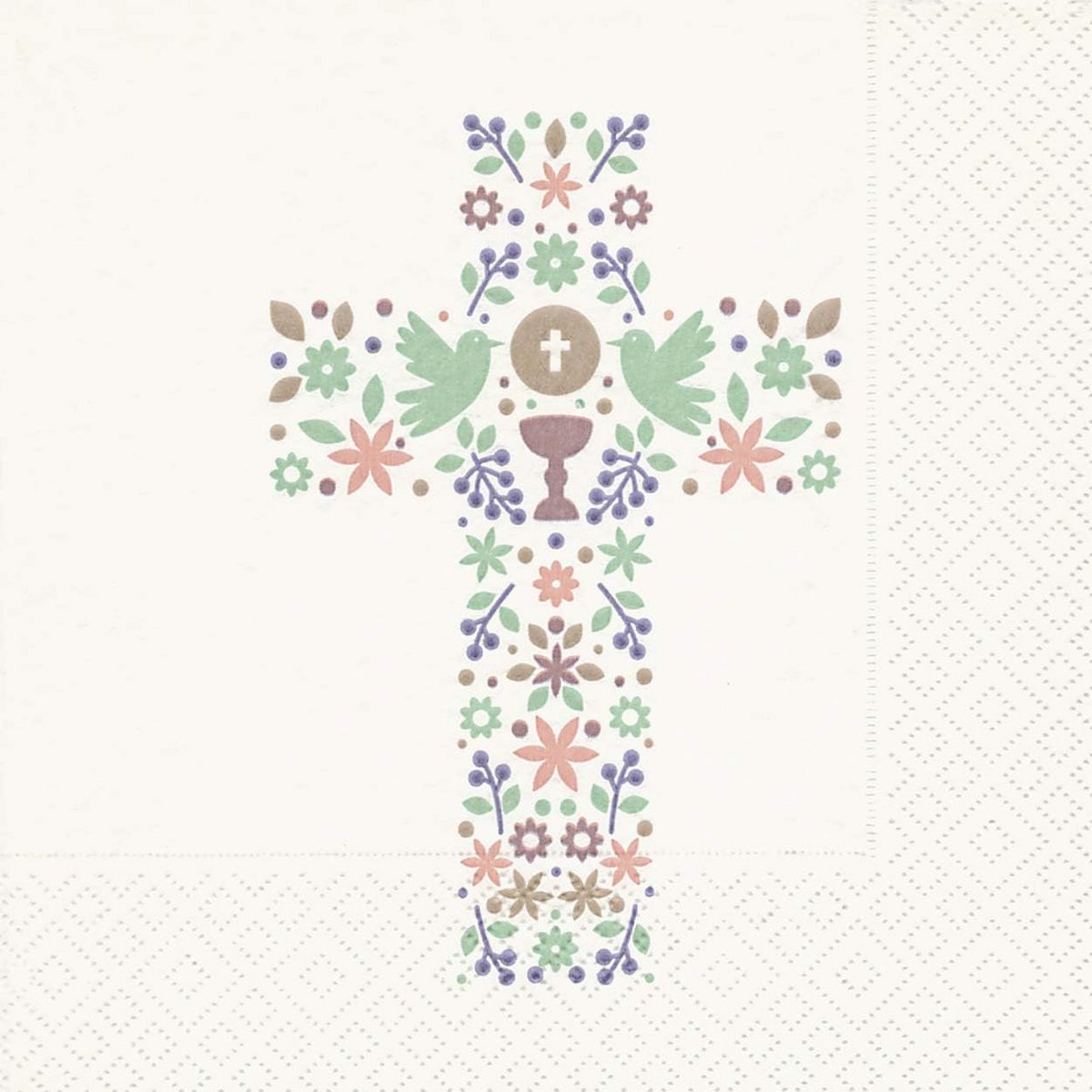 20 Religieuze Servetten voor Communie, Vormsel en Doop - 33 x 33 cm