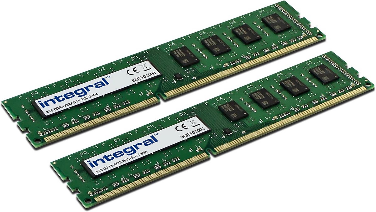 16GB (2x8GB) DDR3 1600MHz DIMM Geheugenkit voor Desktop