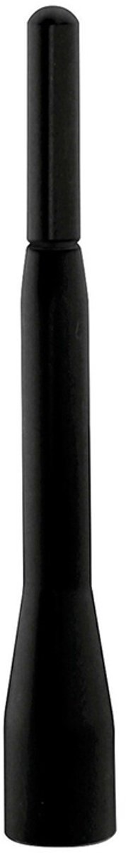 Lampa Duplex telescopische aluminium vervangingsantenne mast zwart 11–19 cm geschikt voor dakantennes met 5 of 6 mm aansluiting