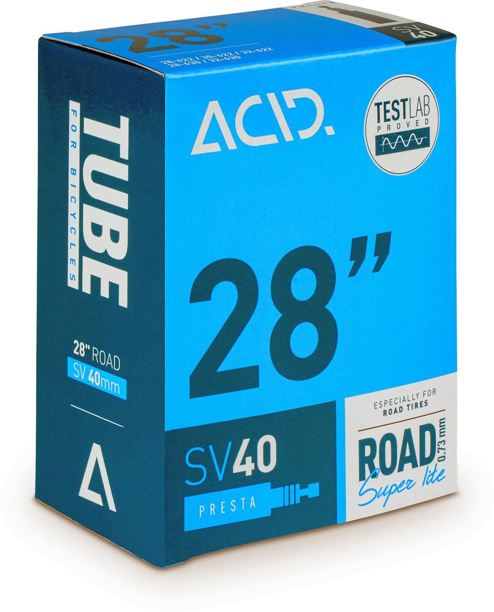 ACID Binnenband 28 INCH ROAD SUPERLITE SV 40MM 28/32-622/630