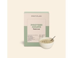 Protiplan - Champignonsoep - 7 x 30,5 g - Eiwitrijk - Gezond afvallen
