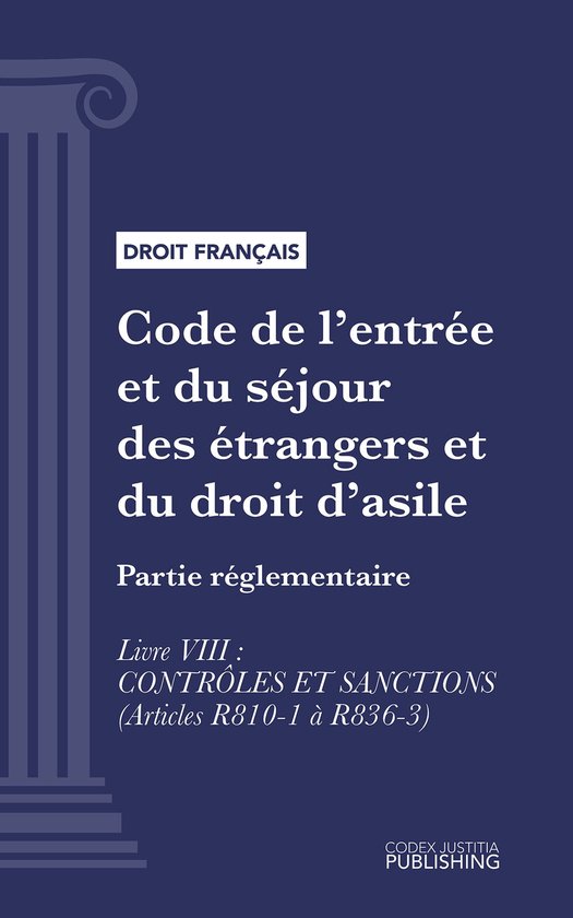 Code de l'entrée et du séjour des étrangers et du droit d ... - cover