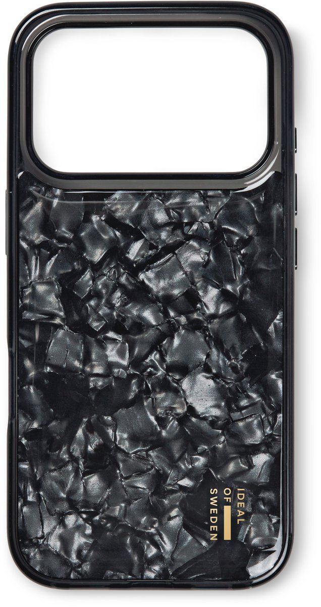iDeal of Sweden Pearlised Case geschikt voor iPhone 17 Pro Max Black