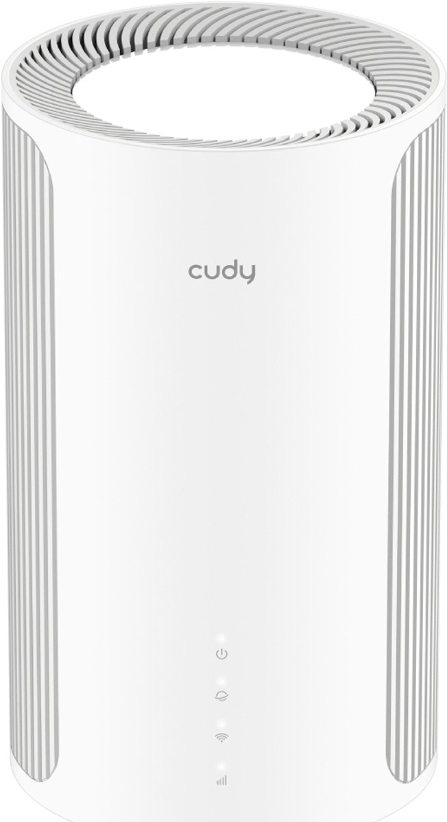 Cudy P2 draadloze router 2.5 Gigabit Ethernet Dual-band (2.4 GHz / 5 GHz) 5G Wit