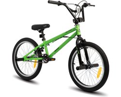 Hiland 20 Inch Freestyle BMX Fiets - Voor Kinderen & Jeugd - 360 Graden Gyro Systeem - Inclusief 4 Pegs (Voetsteunen) - Meerdere Kleuren - Geschikt voor buitenactiviteiten in de lente