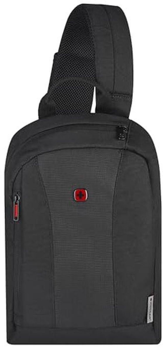 Lichte schoudertas met tabletvak 10 inch - 6 liter opbergruimte, verstelbare riem
