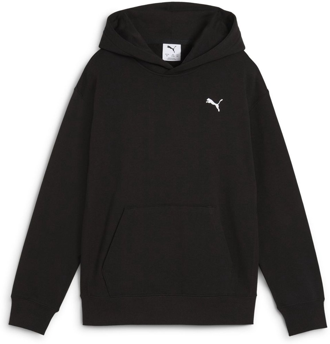 Puma Kinder WARDROBE ESS Relaxed Hoodie TR B 629879 Puma -128 Zwart