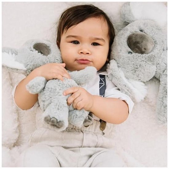 Zacht Pluche Koala Knuffeldier - Grijs/Wit - 30,5 cm — afbeelding 5