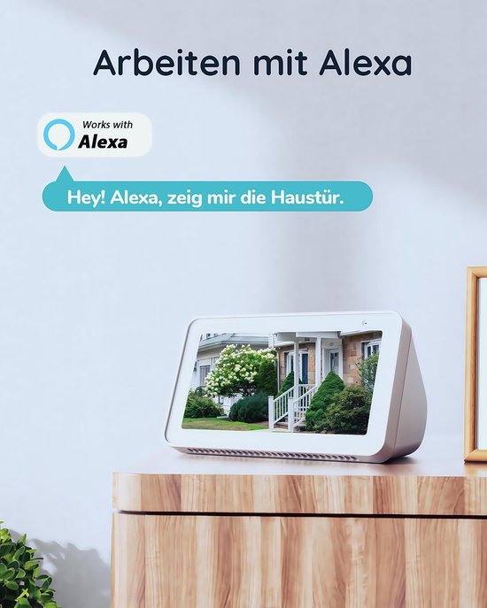 BOIFUN J1 Slimme Video Deurbel met Camera - Deurbelcamera draadloos - 2K-videodeurbel met bel - 2-weg audio - directe waarschuwing - Live videogesprek, 24/7 opname, Mens- en bewegingsdetectie - 2,4G wifi - Geen abonnementskosten van Merkloos — afbeelding 2