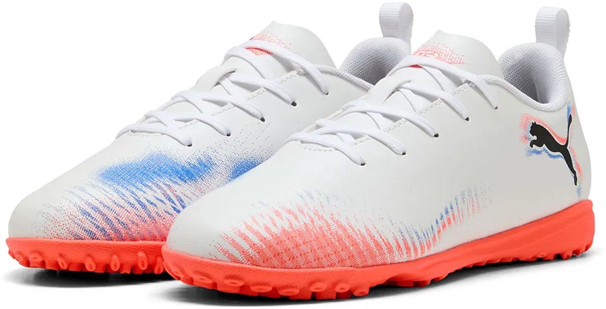 Puma Future 8 Play Tf Voetbalschoenen Voor Kinderen Wit EU 35
