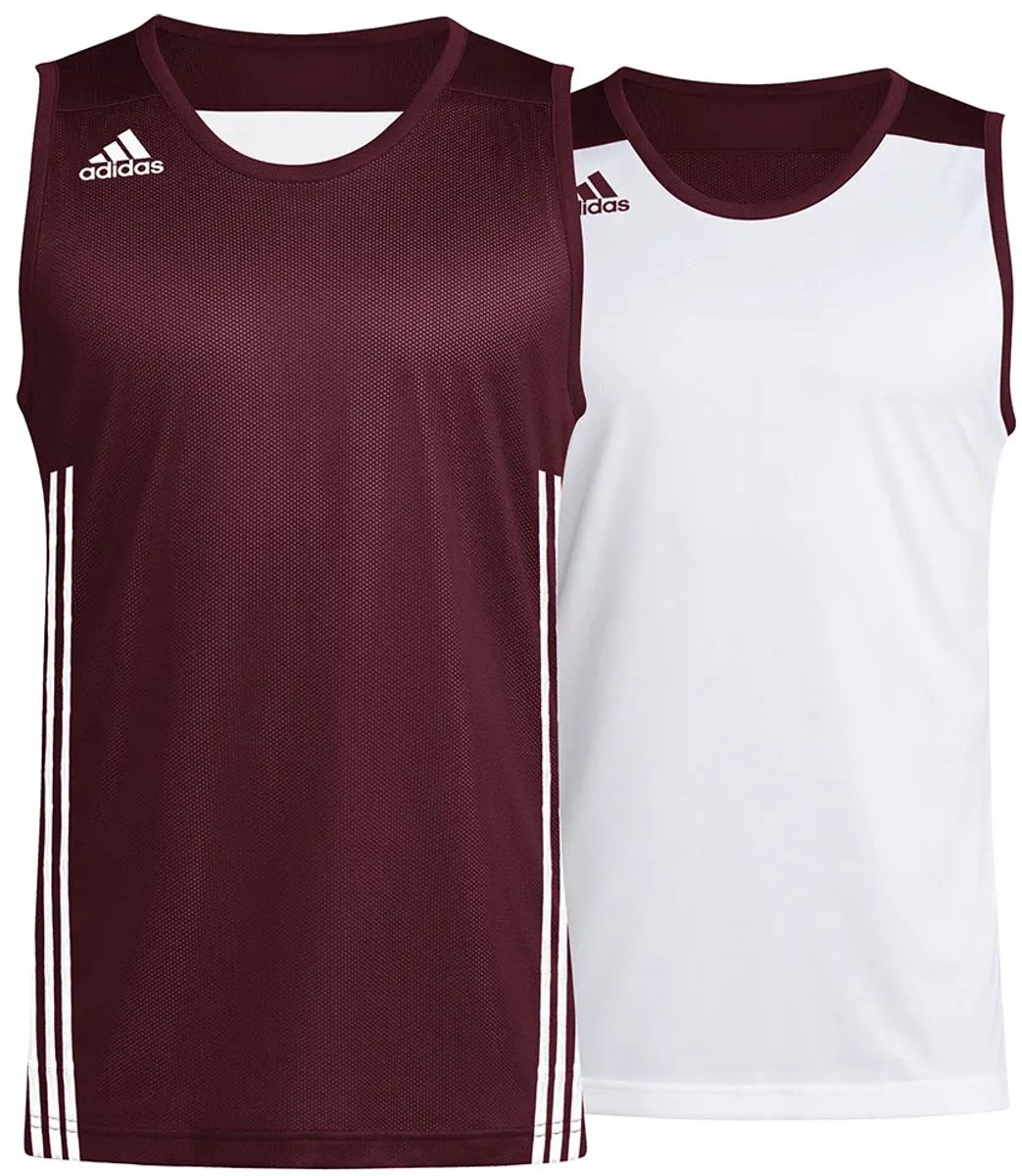 Adidas 3g Speed Reversible Mouwloos T-shirt Regular Man Wit