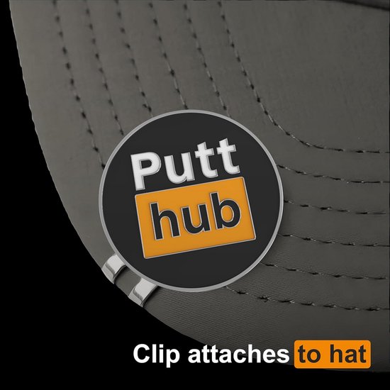 Grappige Golfbal Marker met Magnetische Hoed Clip - Hilarische Golf Accessoires — afbeelding 5