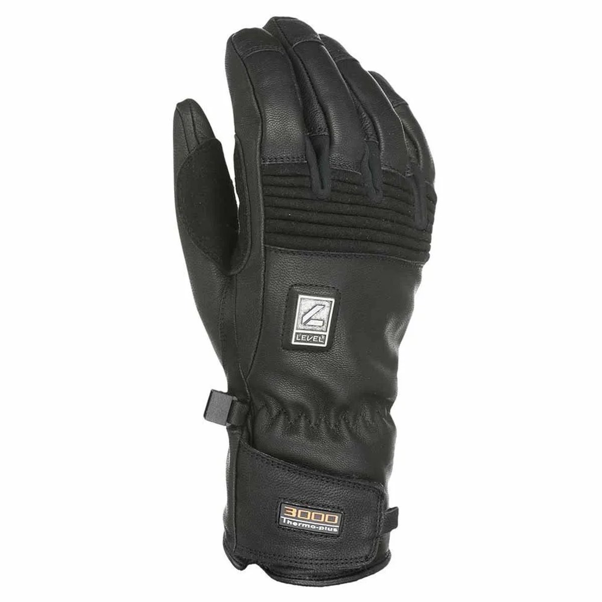 Level Icon Handschoenen Man Zwart